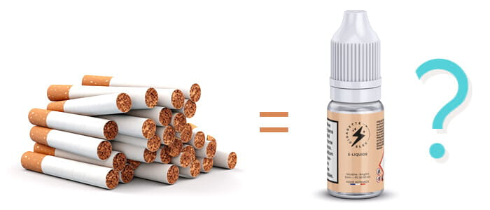 combien de cigarettes correspond un r servoir de e liquide